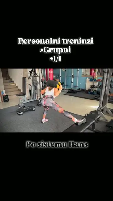 Reel: Personalni treninzi, grupni, 1/1, po sistemu Hans